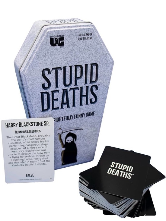 university games Other - NIB! Stupid Deaths Board Game
